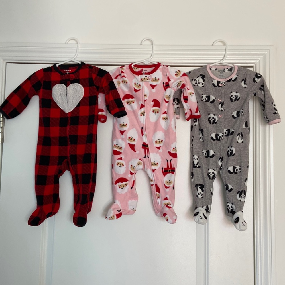 3 for price of 1! Carters 6mo fleece onesie